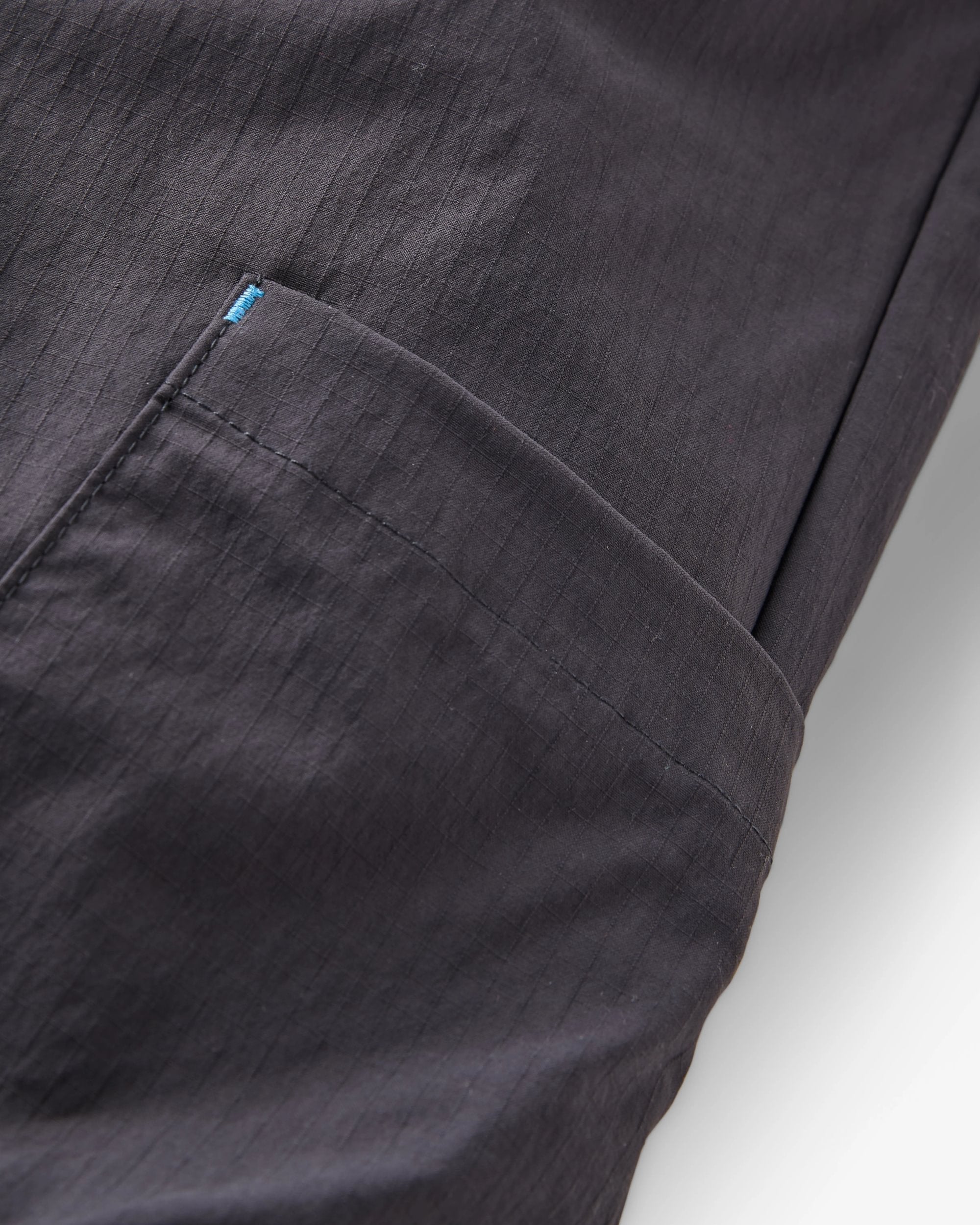 Refuel Ripstop Dungarees - Faded Black - Flatlay