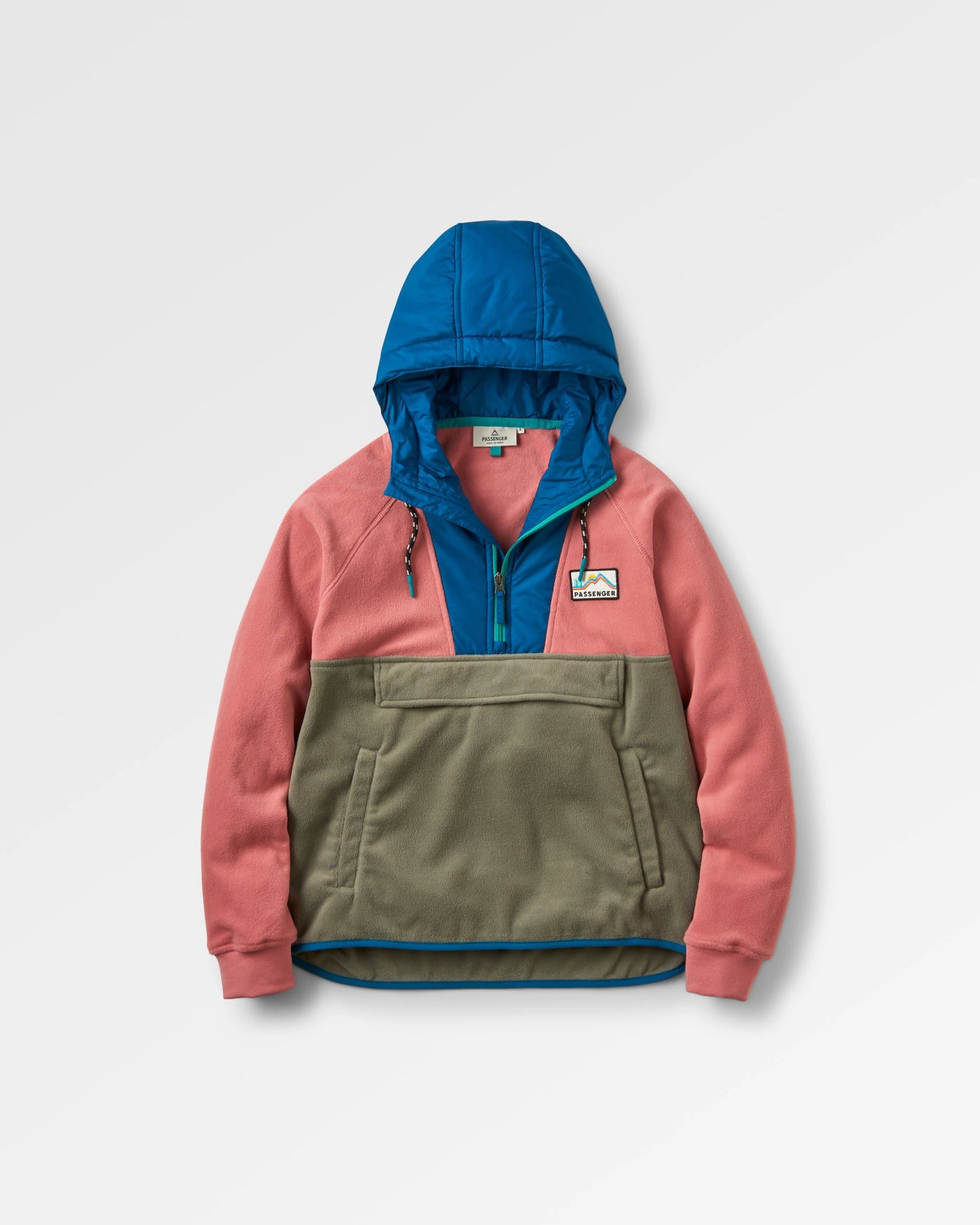 Alexander Recycled Polar Hooded Fleece - Dusty Rose