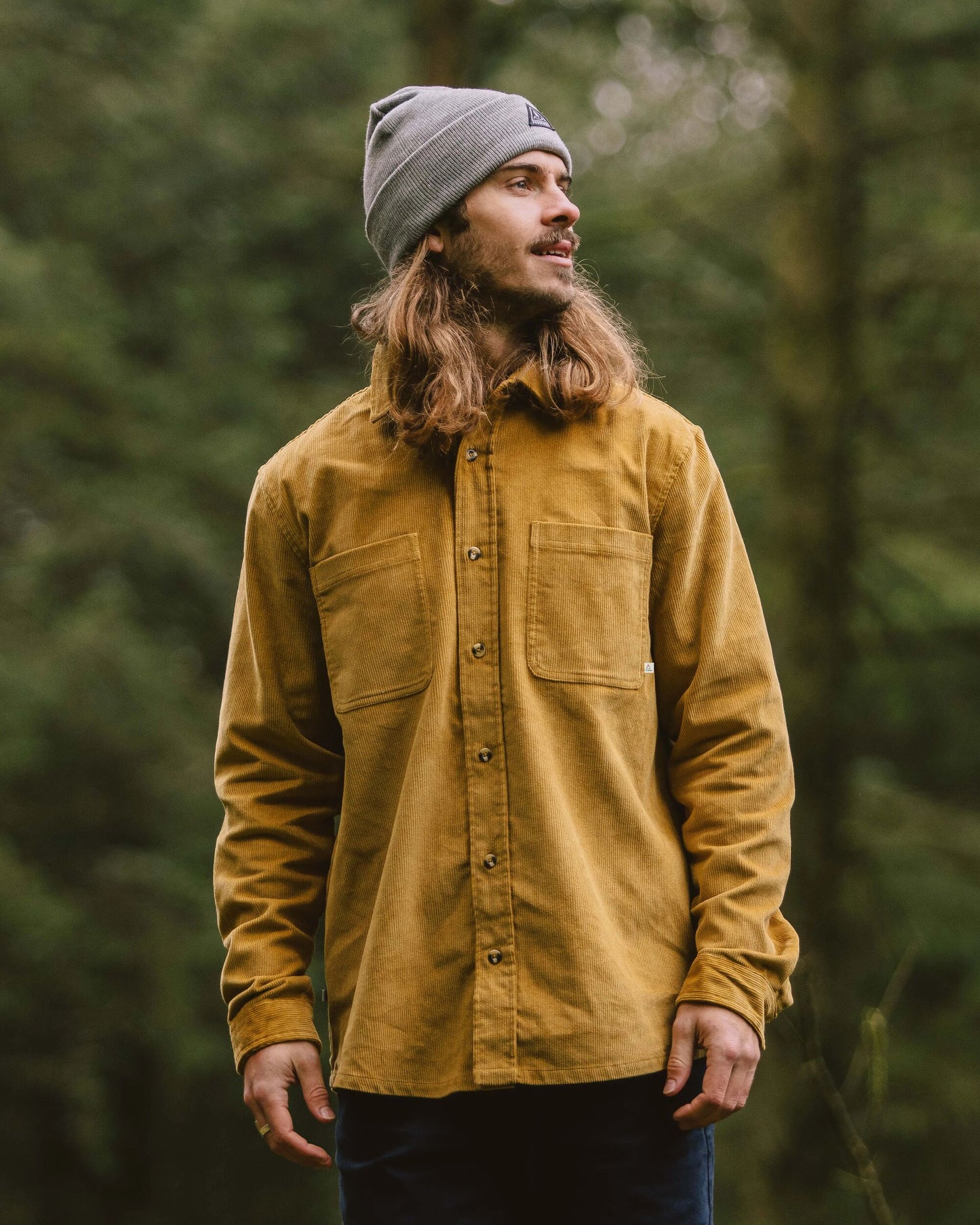 Backcountry Cord Shirt - Mustard Gold