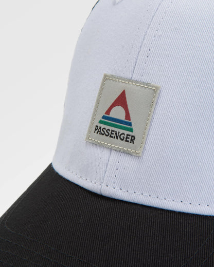 Heritage Mesh Snapback Cap - Storm Grey/ Black - Flatlay