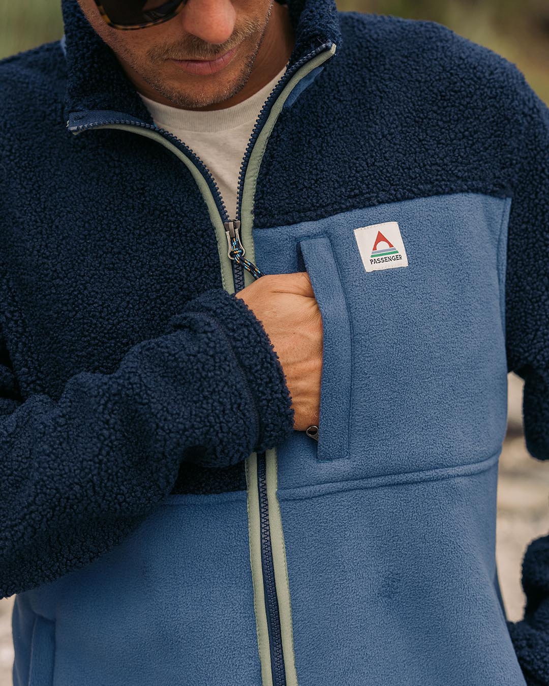 Sendero Full Zip Fleece - Deep Navy