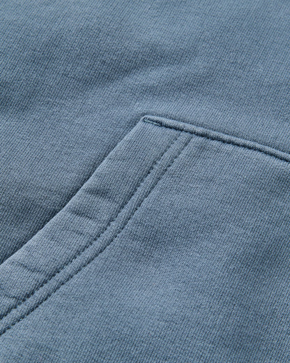 Boundless Relaxed Fit Hoodie - Stormy Blue - Flatlay