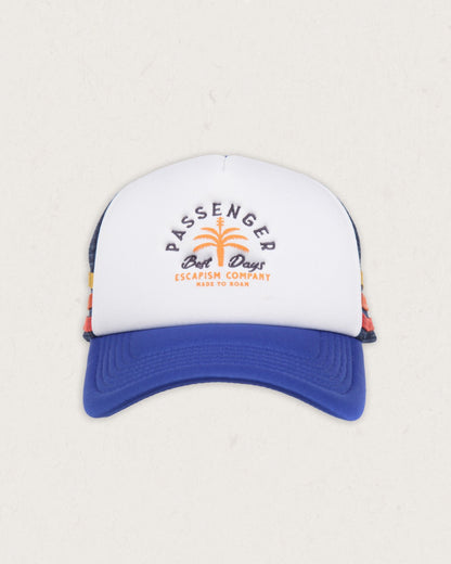 Onda Snapback Trucker Cap - True Blue