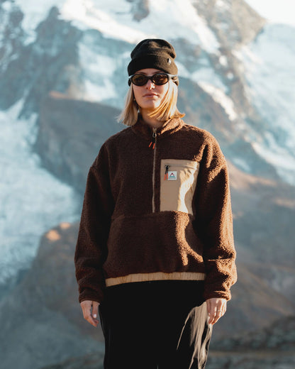 Ravi Sherpa Fleece - Chestnut - IGC