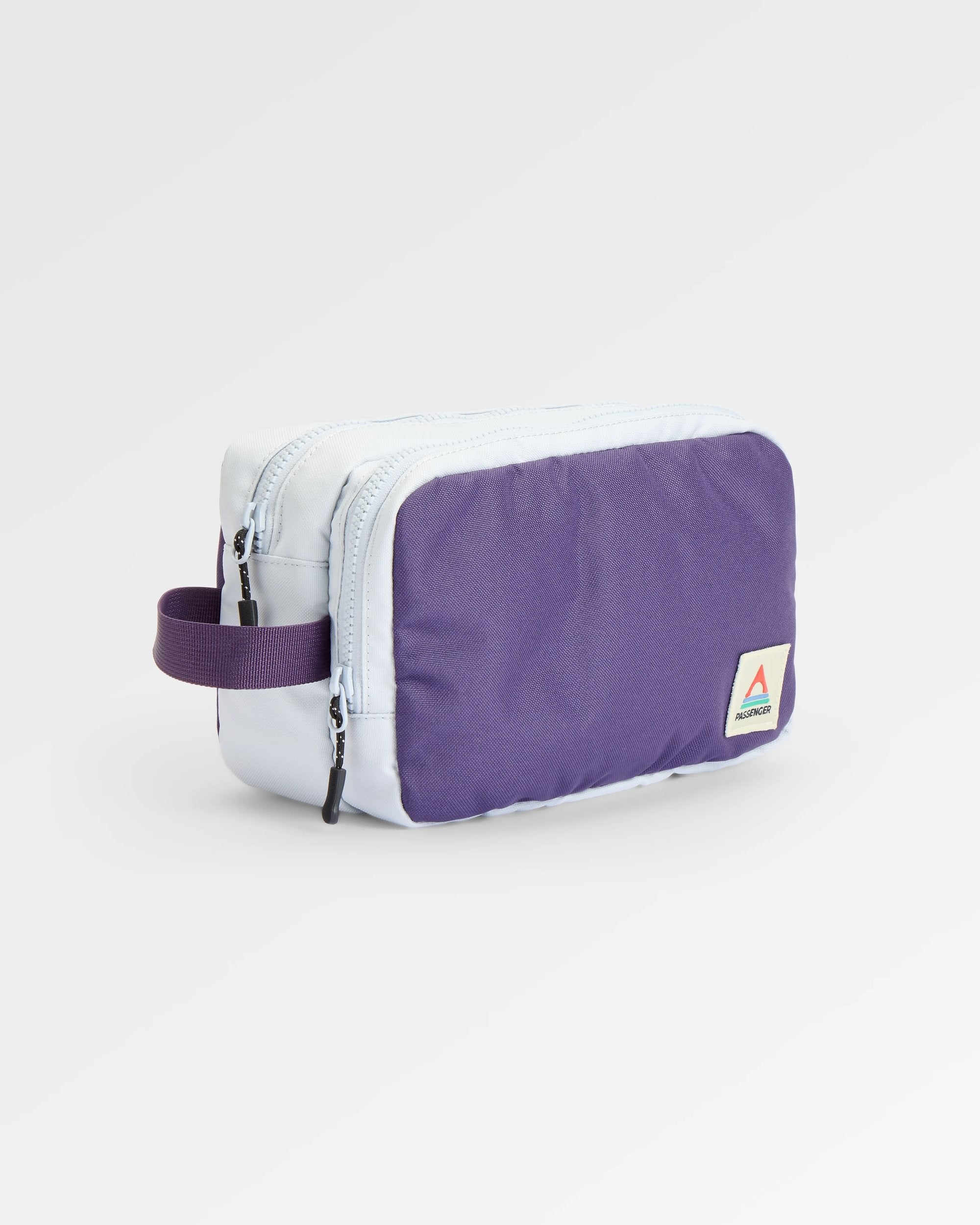 Travel Wash Kit 2.0 - Heather/ Deep Purple - Flatlay