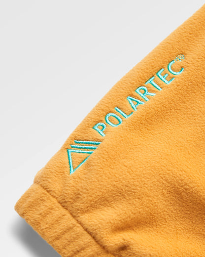 Ayla Recycled Micro Polartec® Fleece - Spruce Yellow - Flatlay