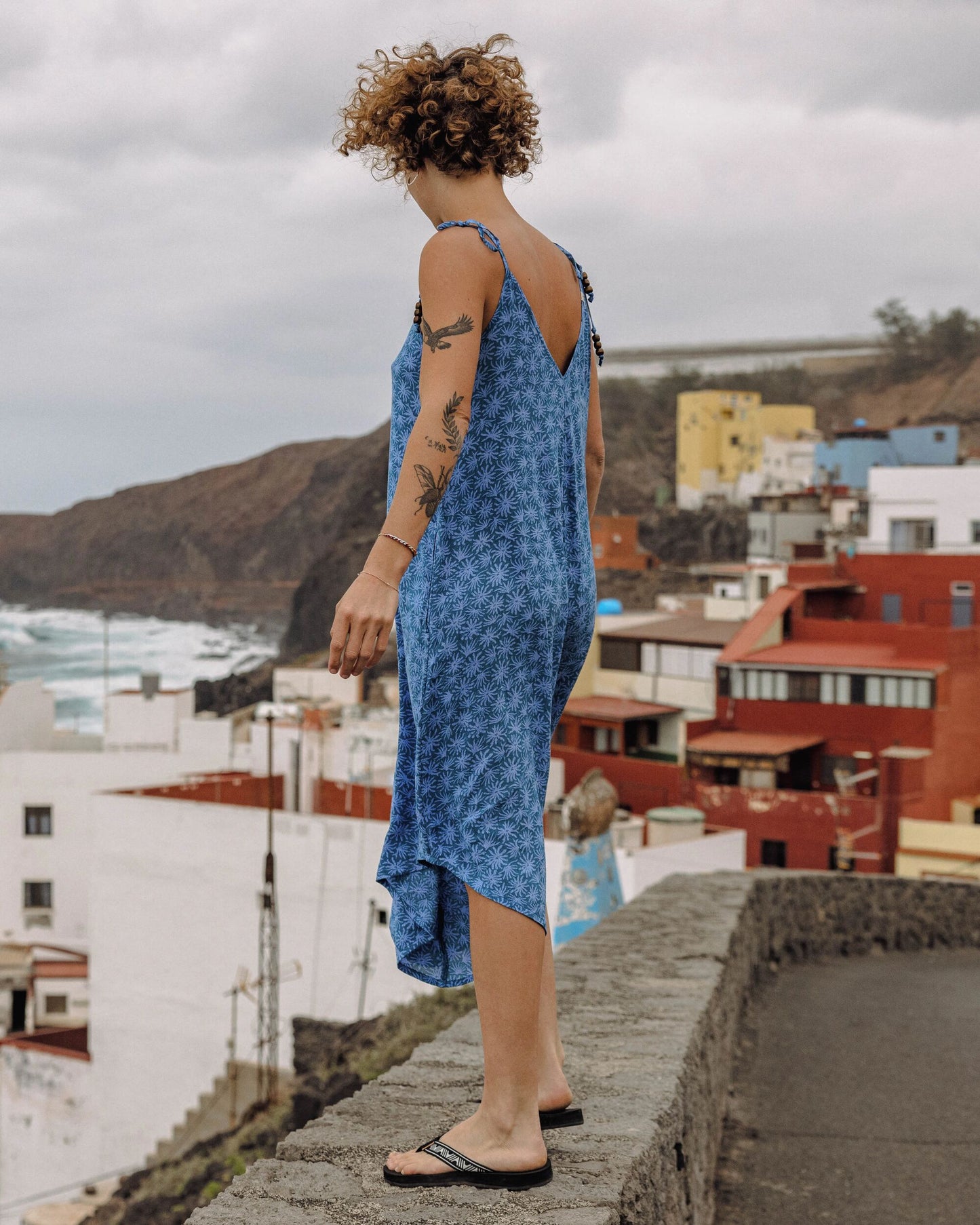 Copetín Jumpsuit - Seaweed Blue Steel