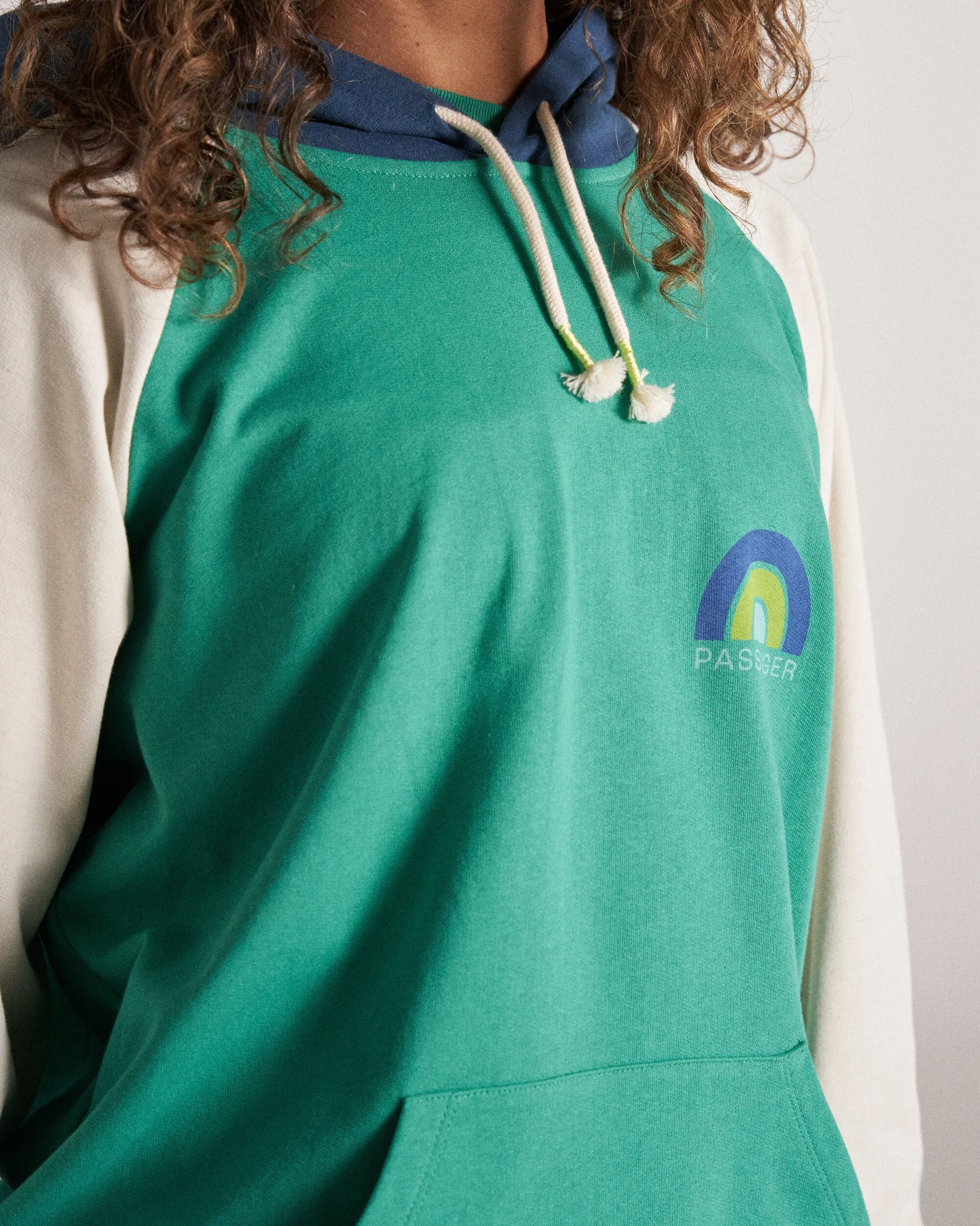 Riser Organic Cotton Hoodie - Greenlake - Studio Model