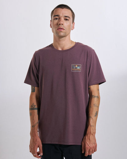 Roamer Men's Drirelease® Active T-Shirt - Brambleberry - Studio Model
