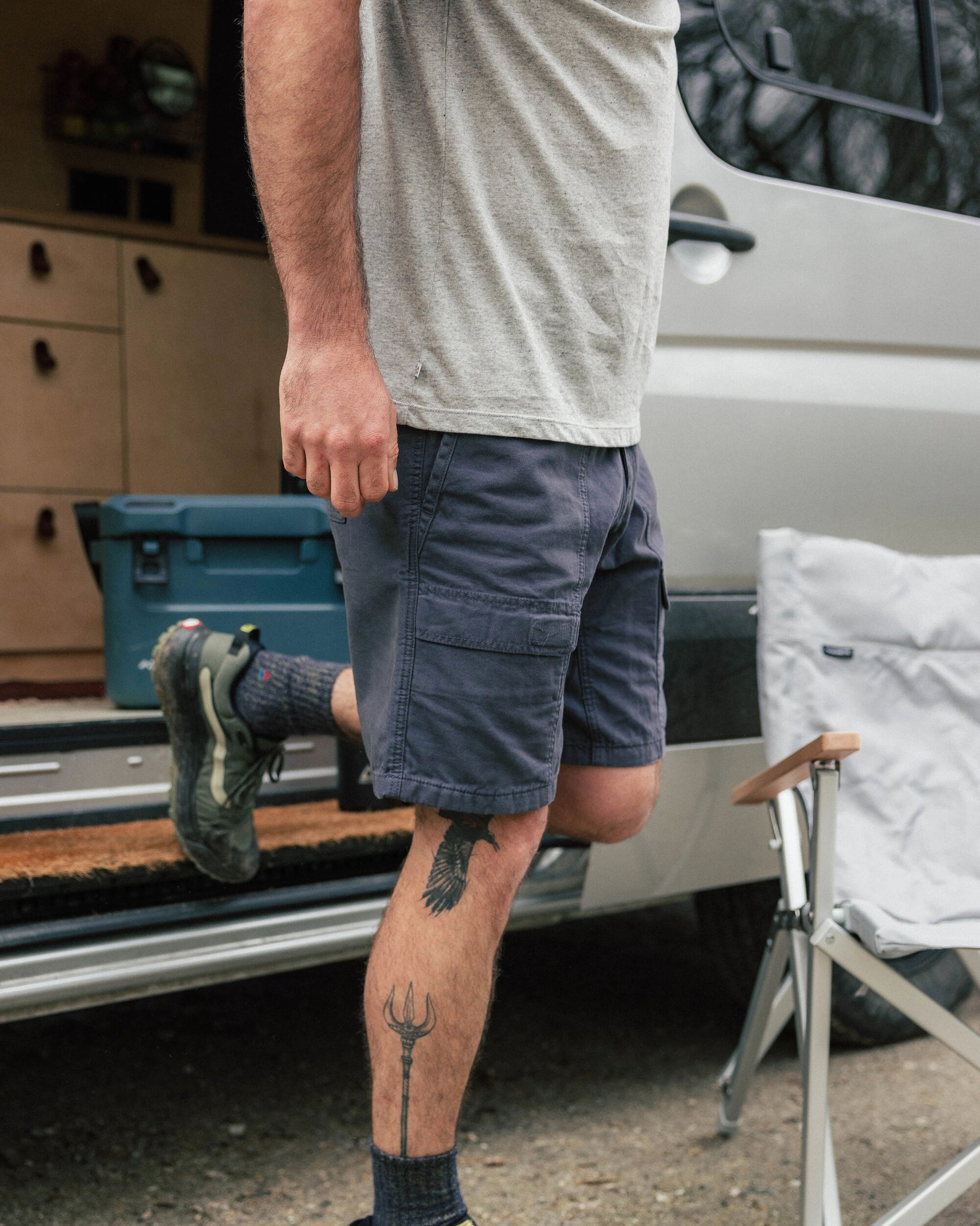 Apex Cargo Short - Charcoal - Lifestyle