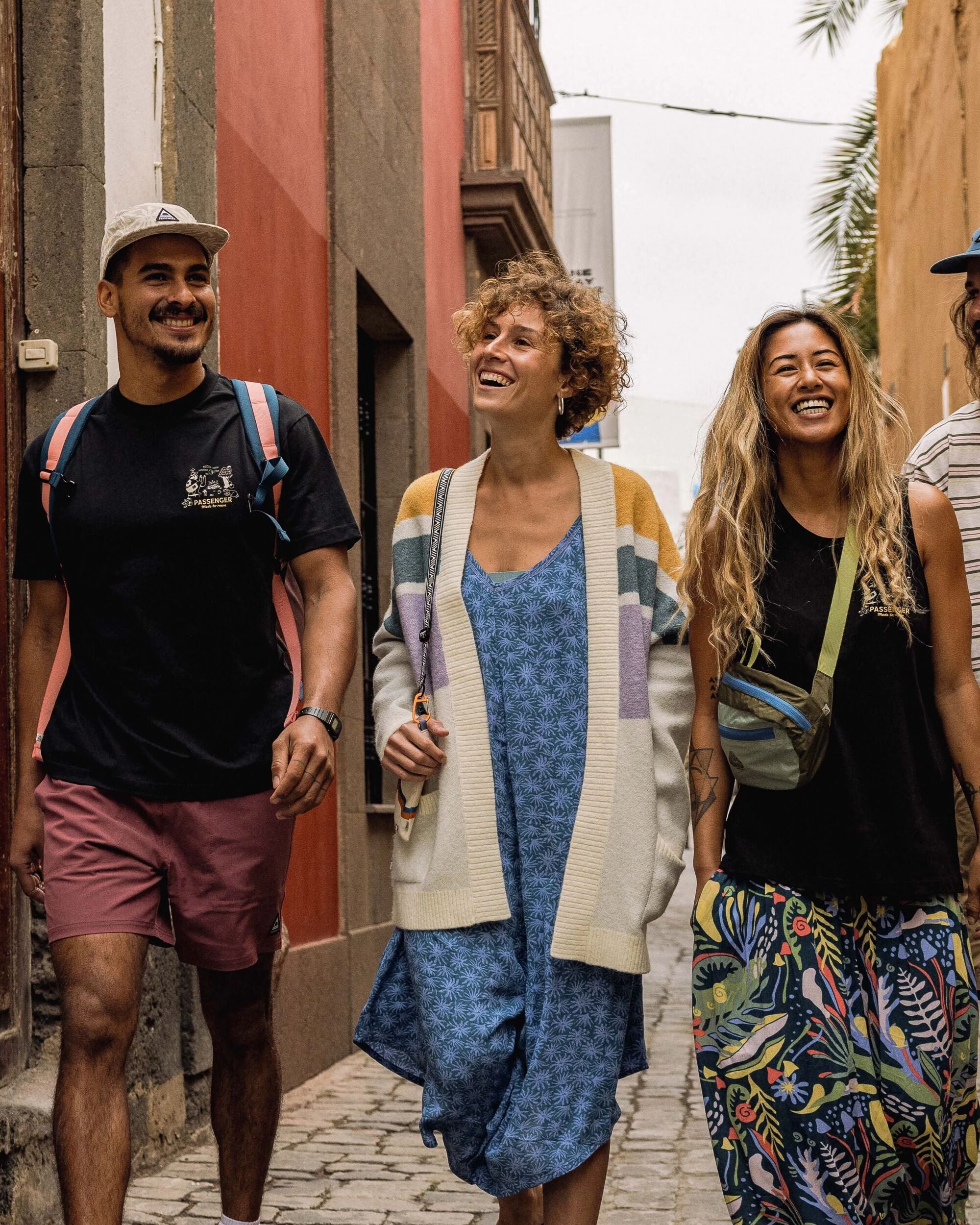 Sunsets Recycled Knitted Cardigan - Marshmallow - Lifestyle