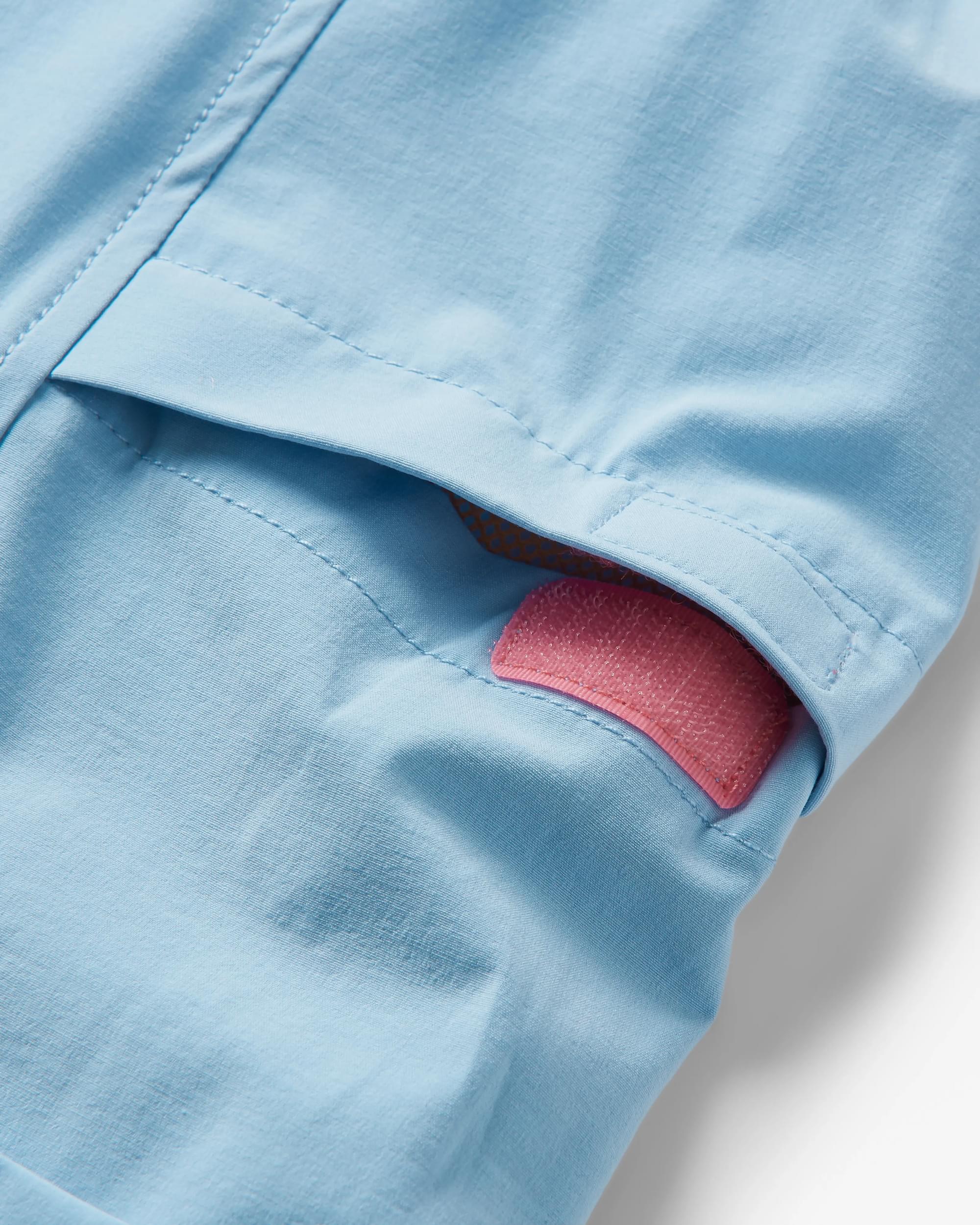 Laura All Purpose Short - Cornflower - Flatlay