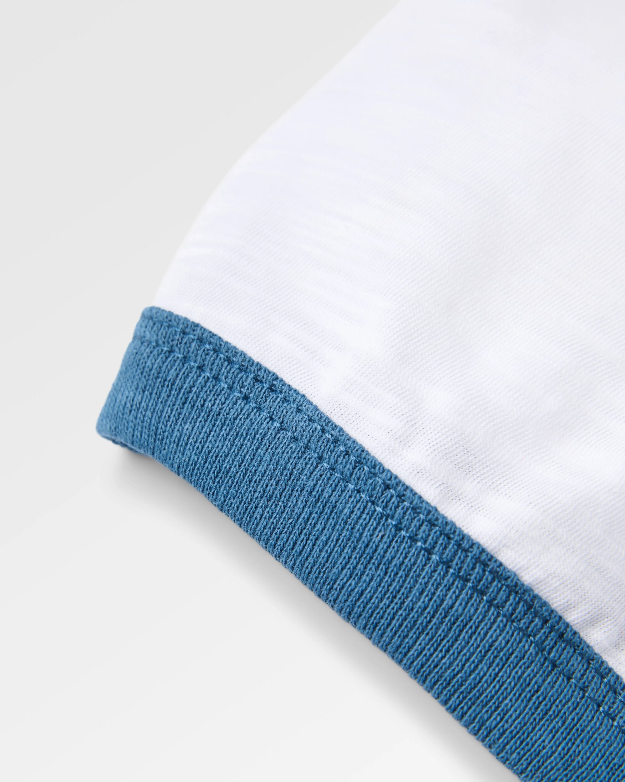 Daze Recycled Cotton T-Shirt - White - Flatlay