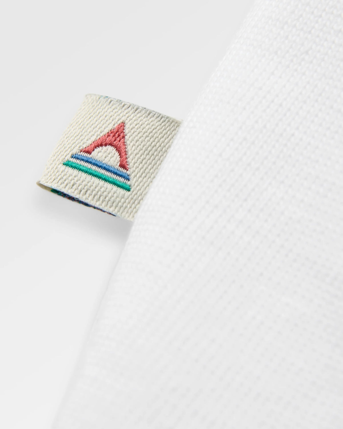 Pine Needle Relaxed Fit T-Shirt - White - Flatlay