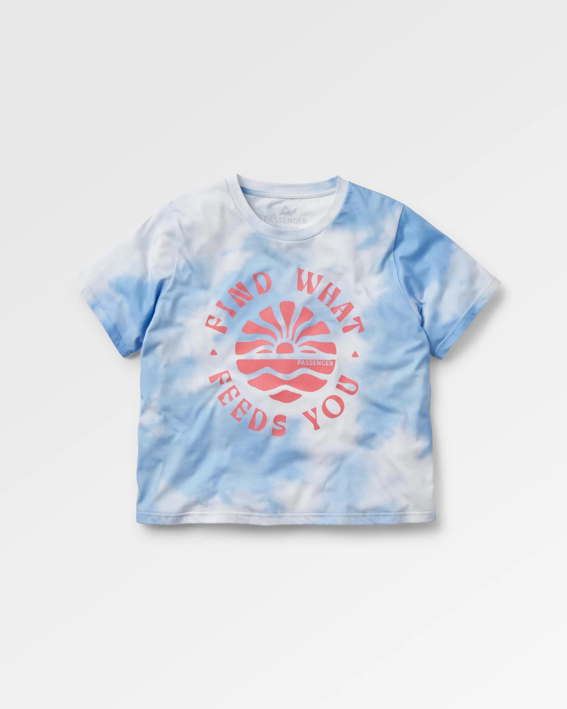 Discovery Organic Cotton T-Shirt - Tie Dye Cornflower