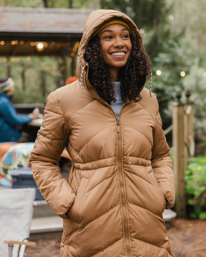 Kinsey Recycled Jacket - Toffee - Lifestyle