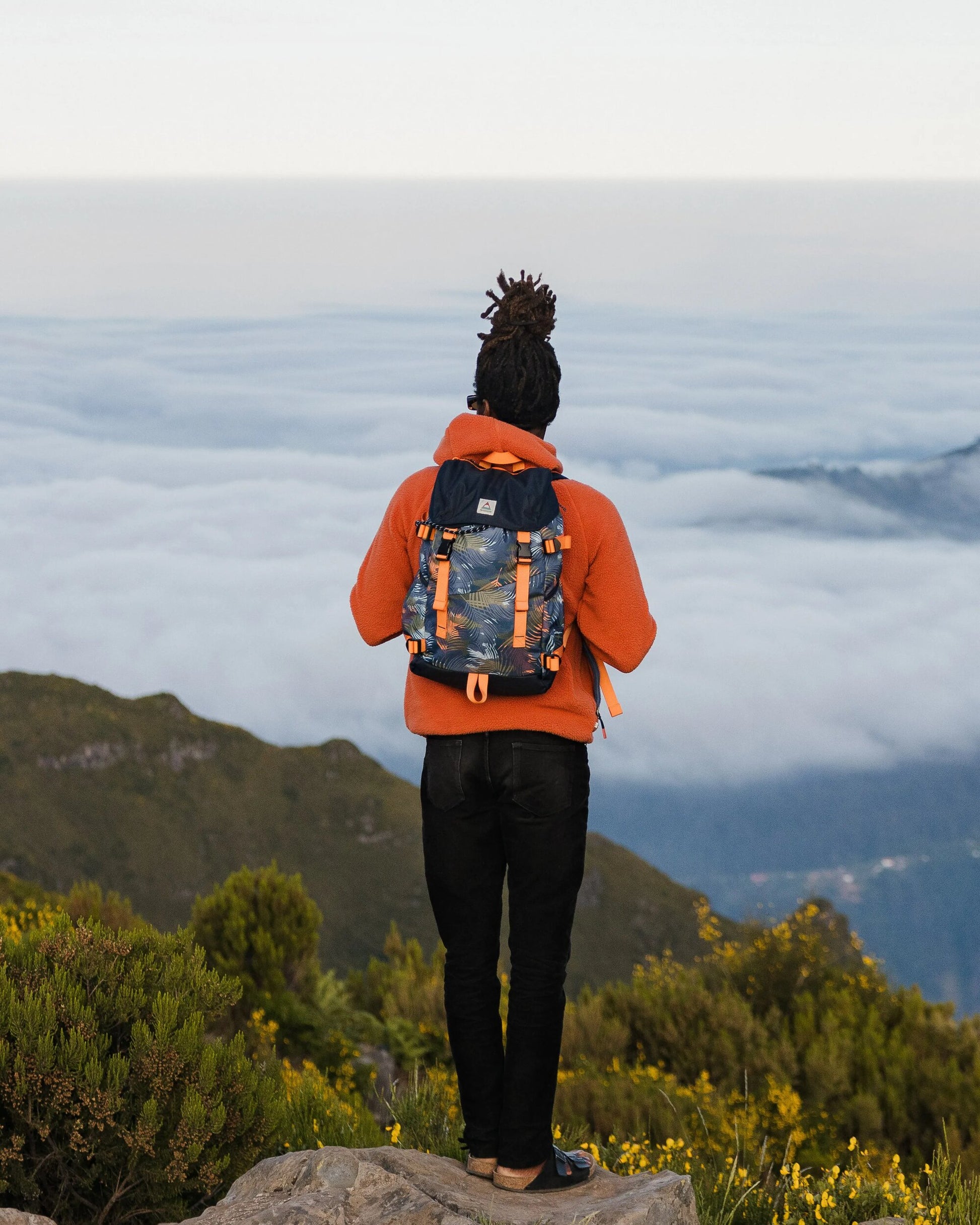 Male_Boondocker Recycled 26L Backpack - Palm Camo Apricot