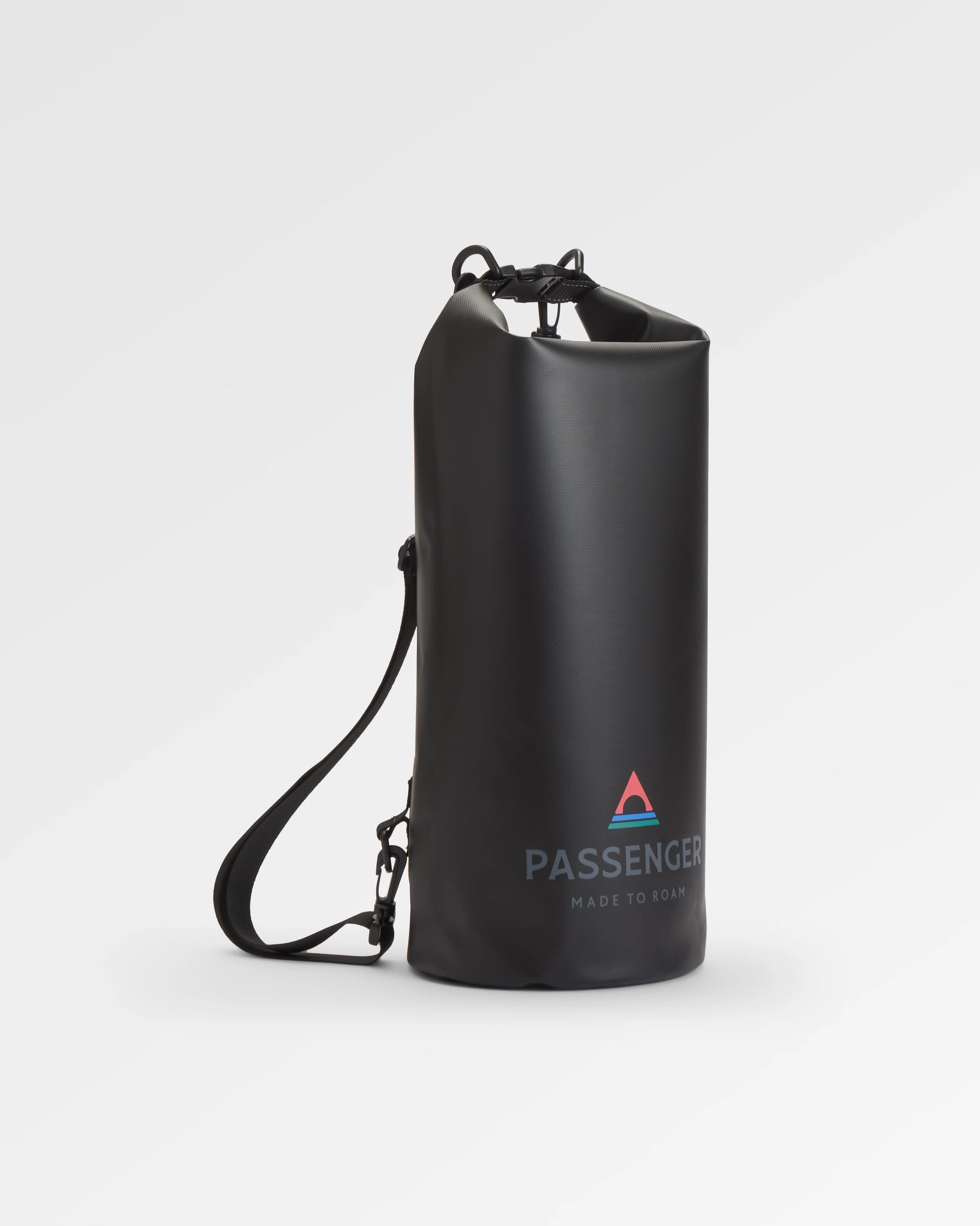 Tide 10L Recycled Dry Bag - Black - Flatlay