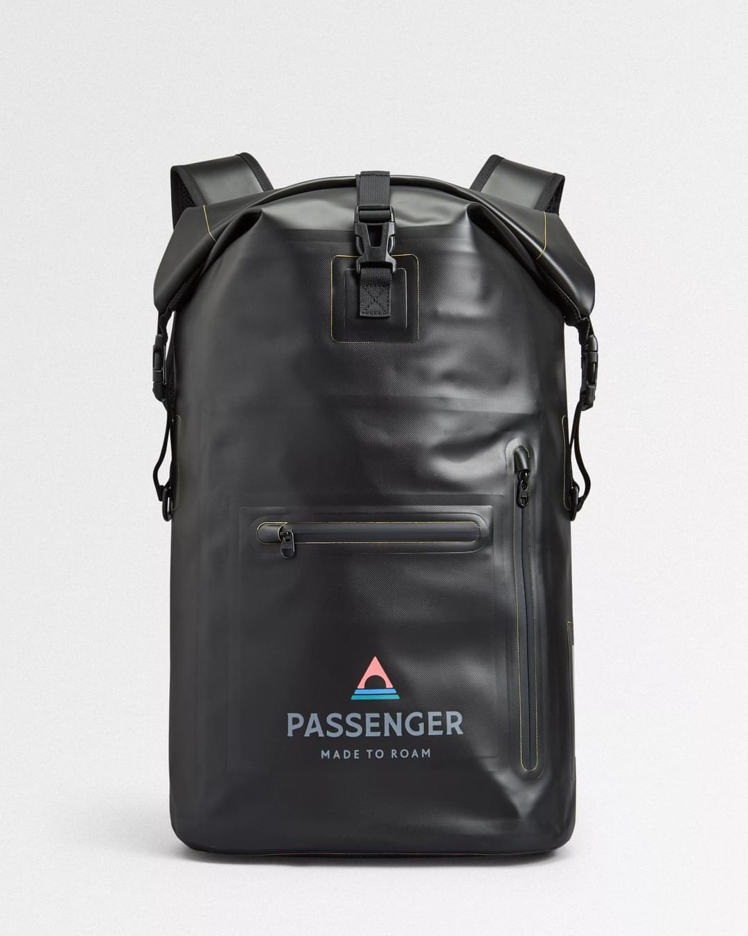 Tide 25L Dry Bag Backpack - Black