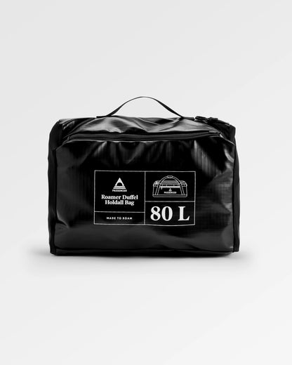 Roamer Recycled 80L Duffel Bag - Black