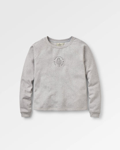 Remote Sweatshirt - Grey Marl - Flatlay
