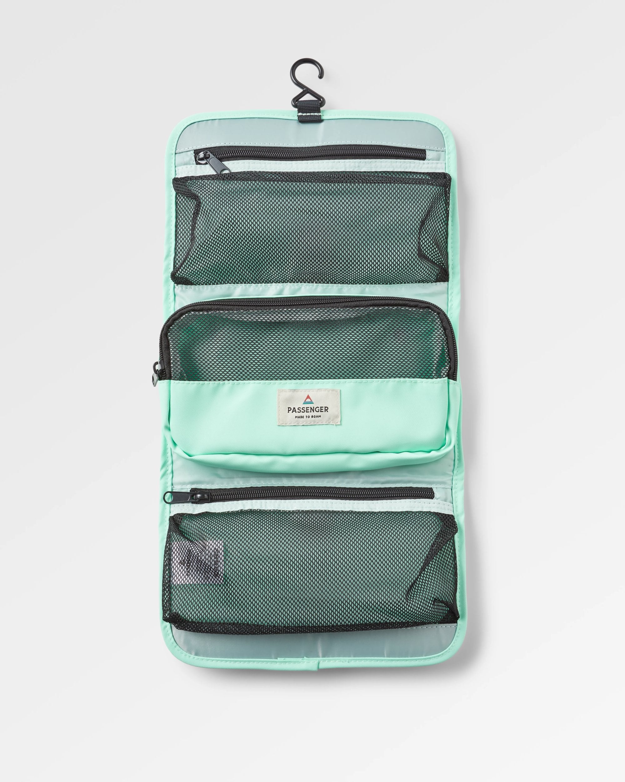 Drop Recycled Wash Kit - Aqua - Flatlay
