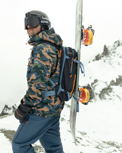 Snowscape Recycled Backpack - Phantom Black - Lifestyle