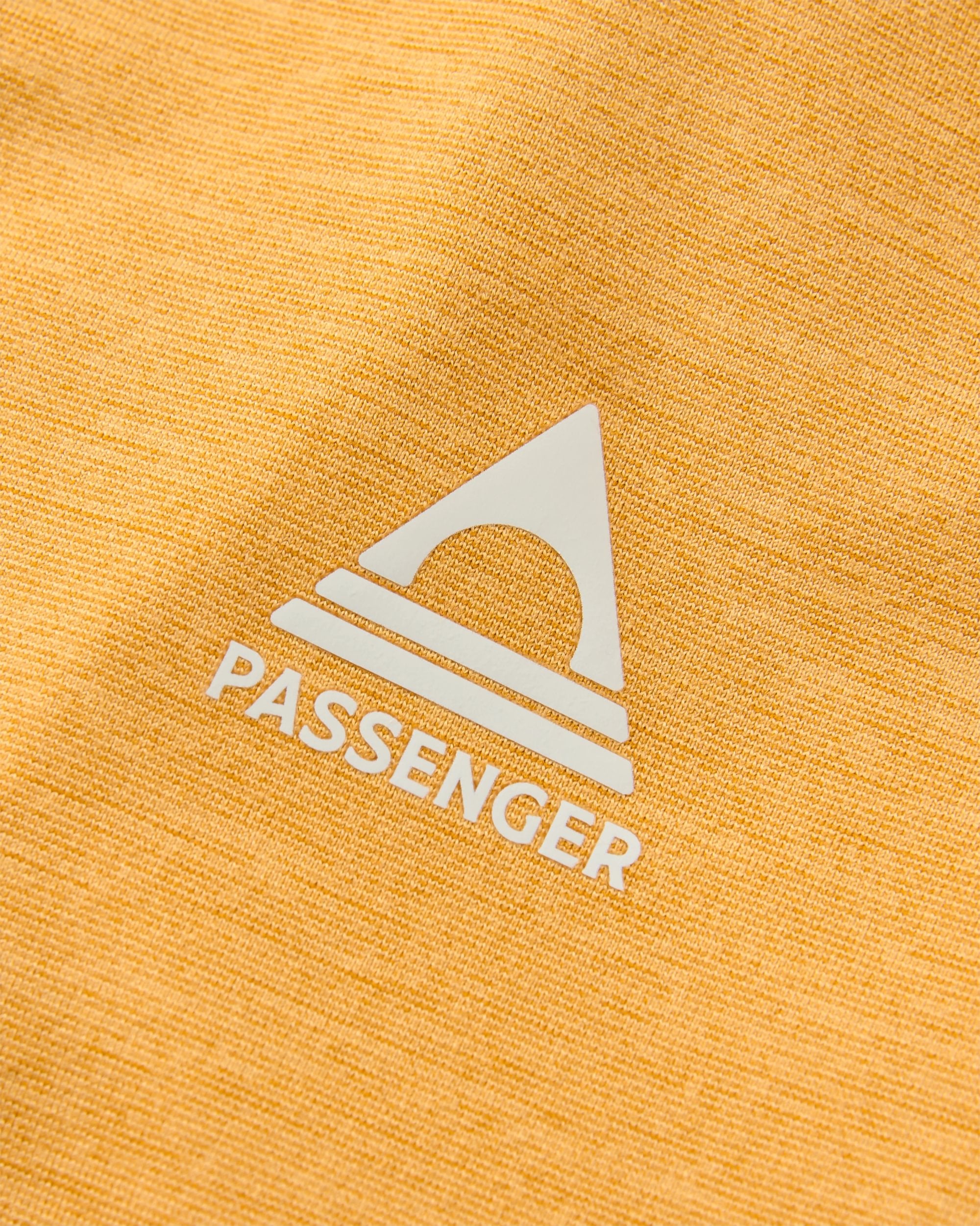 Sunvale Lightweight Surf T-Shirt - Spruce Yellow Marl - Flatlay