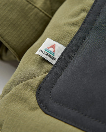 Campscape Parka - Black/Khaki - Flatlay