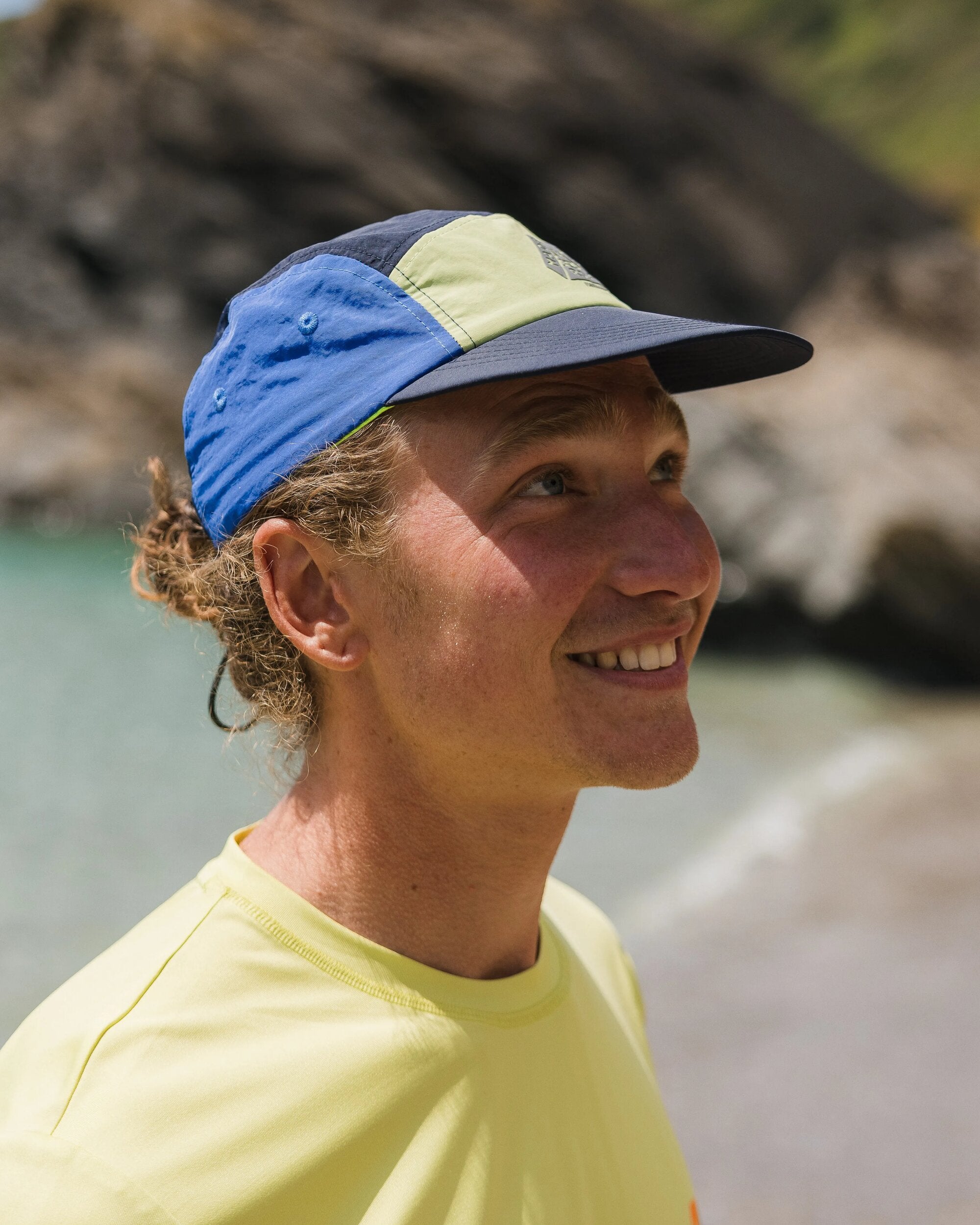 Emerge 5 Panel Trail Cap - Moonlight Blue - Lifestyle - Male