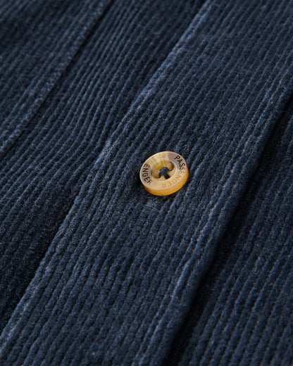 Backcountry Cord Shirt - Deep Navy - Flatlay