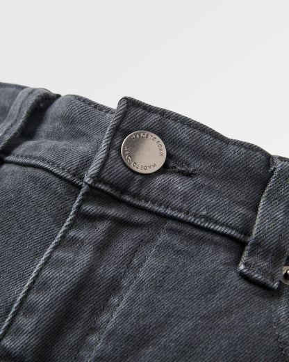 Farloche Organic Cotton Jeans - Black - Flatlay
