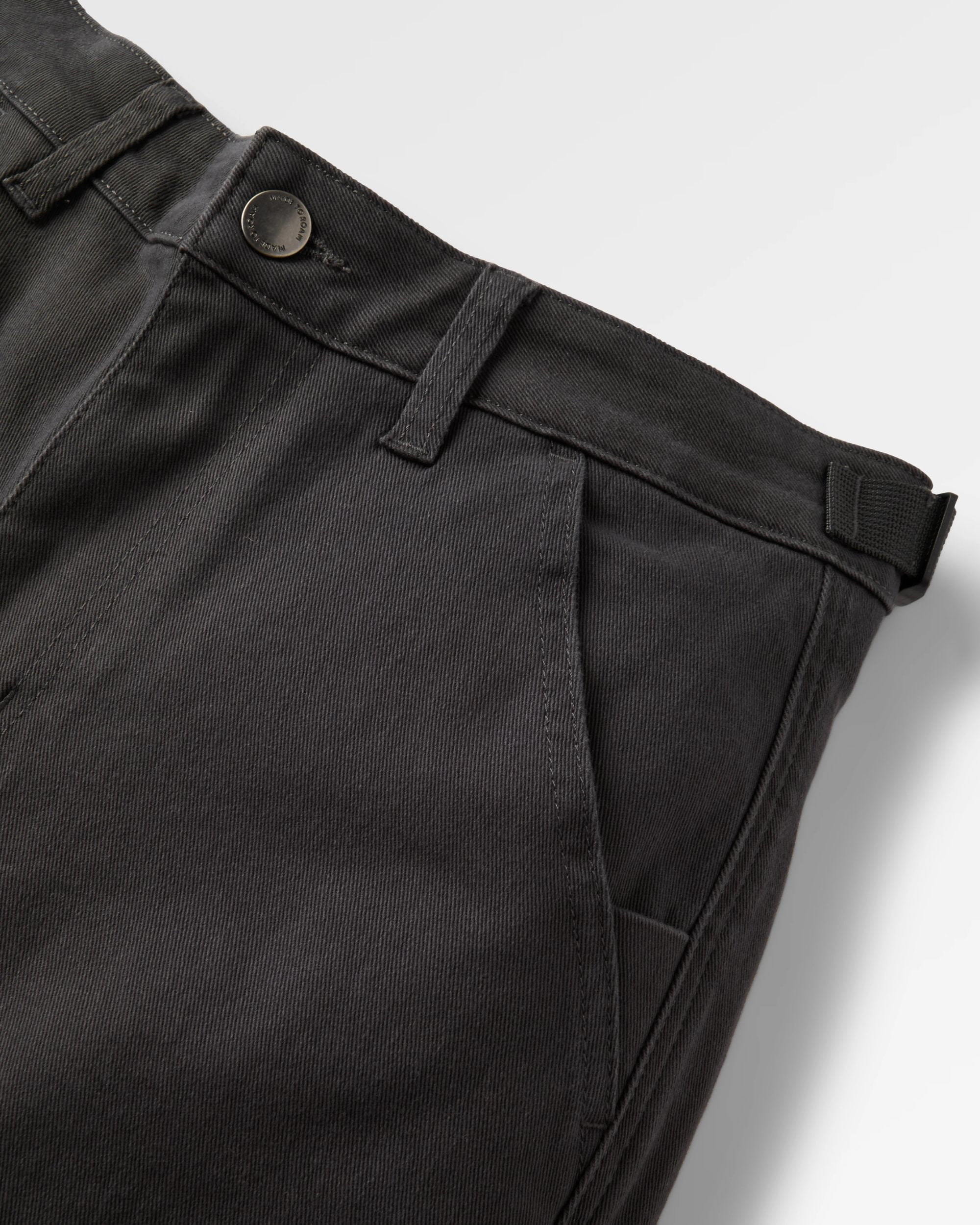 Fortuna Trouser - Faded Black - Flatlay