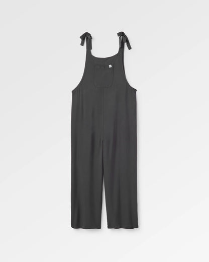 Lazy Day Dungarees - Faded Black