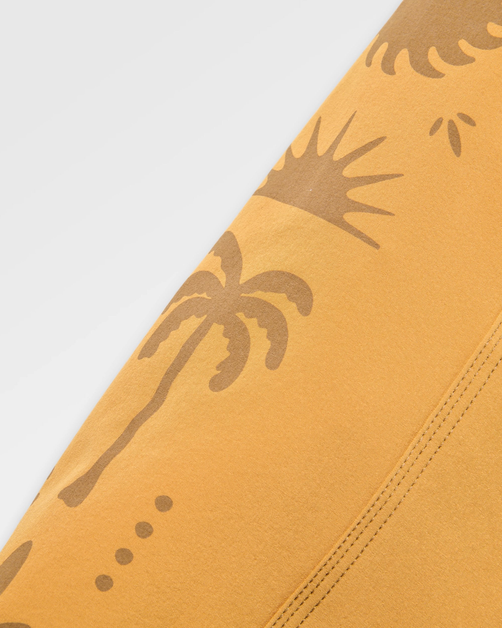 Rialto Boardshort - Spruce Yellow - Flatlay