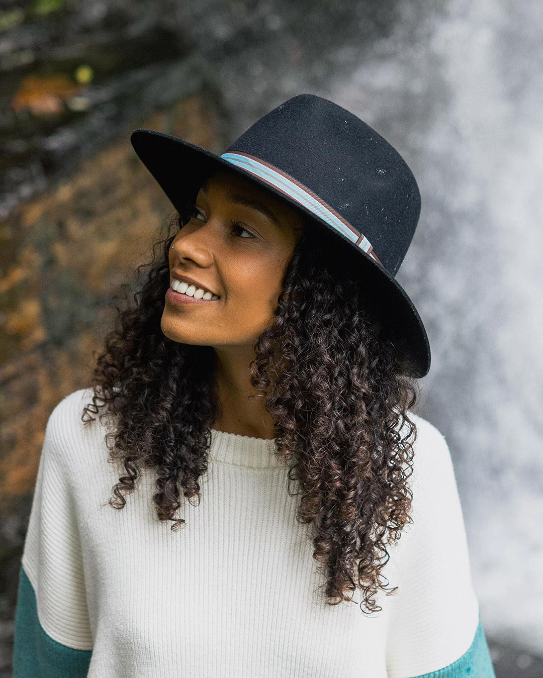 Outback Fedora - Black - Lifestyle