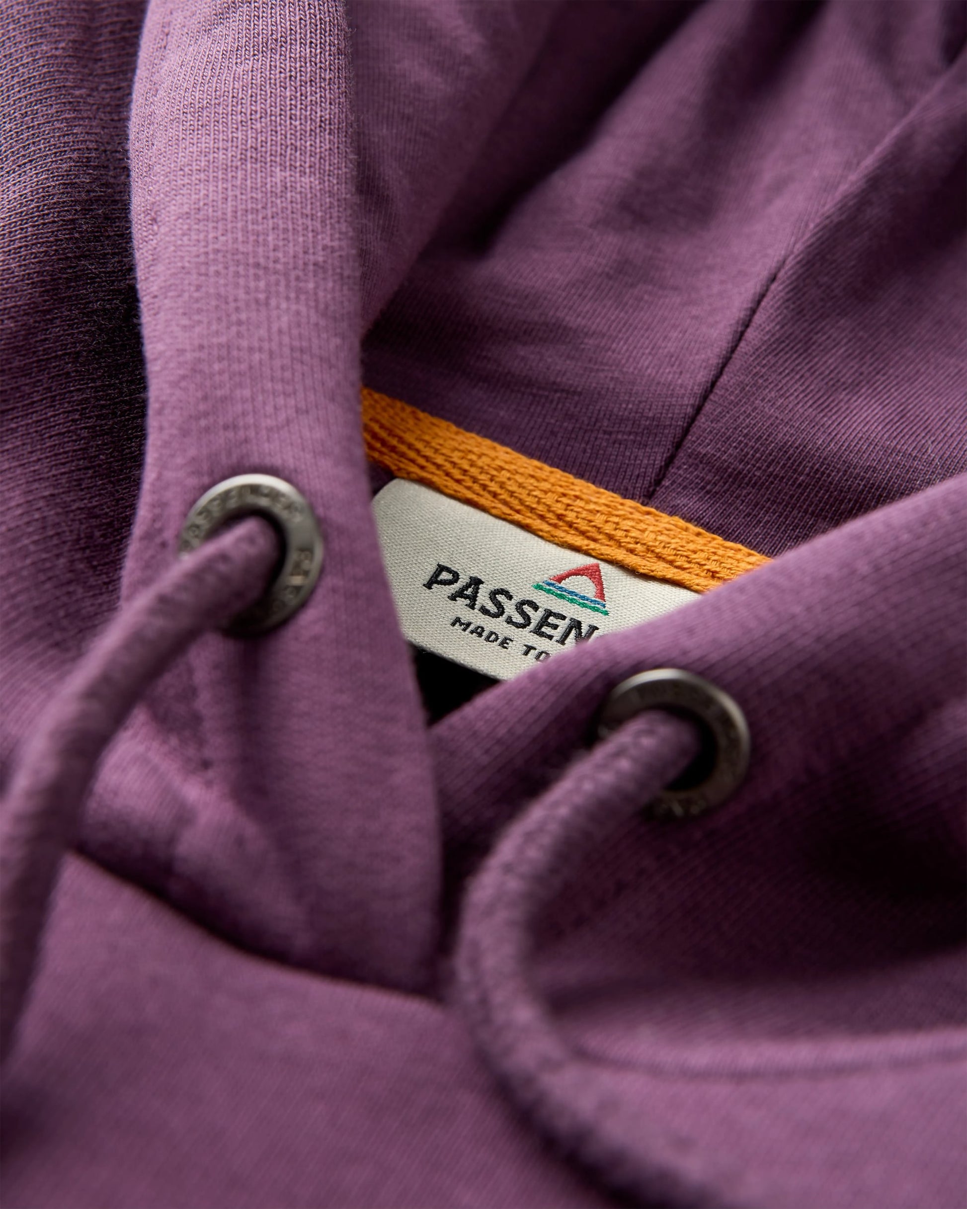 Yuca Organic Cotton Hoodie - Deep Plum