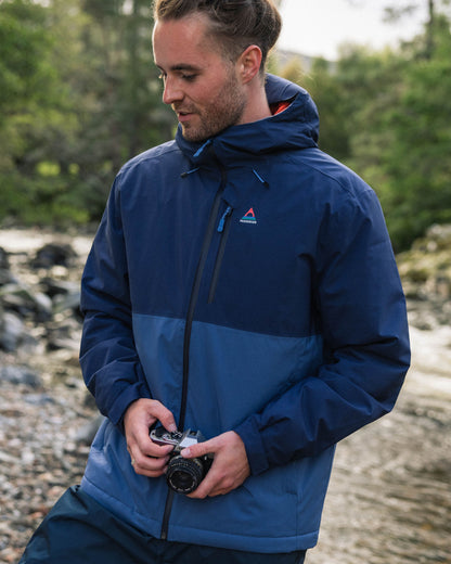 Eclipse Insulated Waterproof Jacket - Rich Navy - Lifestyle
