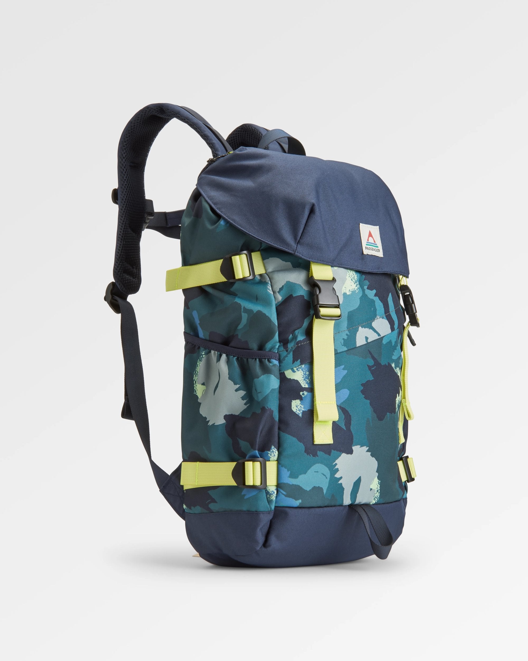Boondocker Recycled 26L Backpack - Alpine Camo Rain Forest - Flatlay