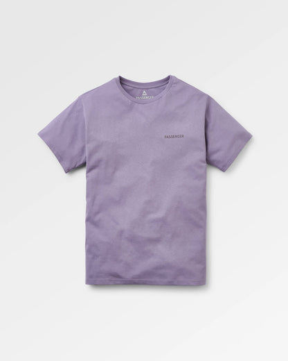 Roamer Men's Recycled Cotton T-Shirt - Heather - Flatlay