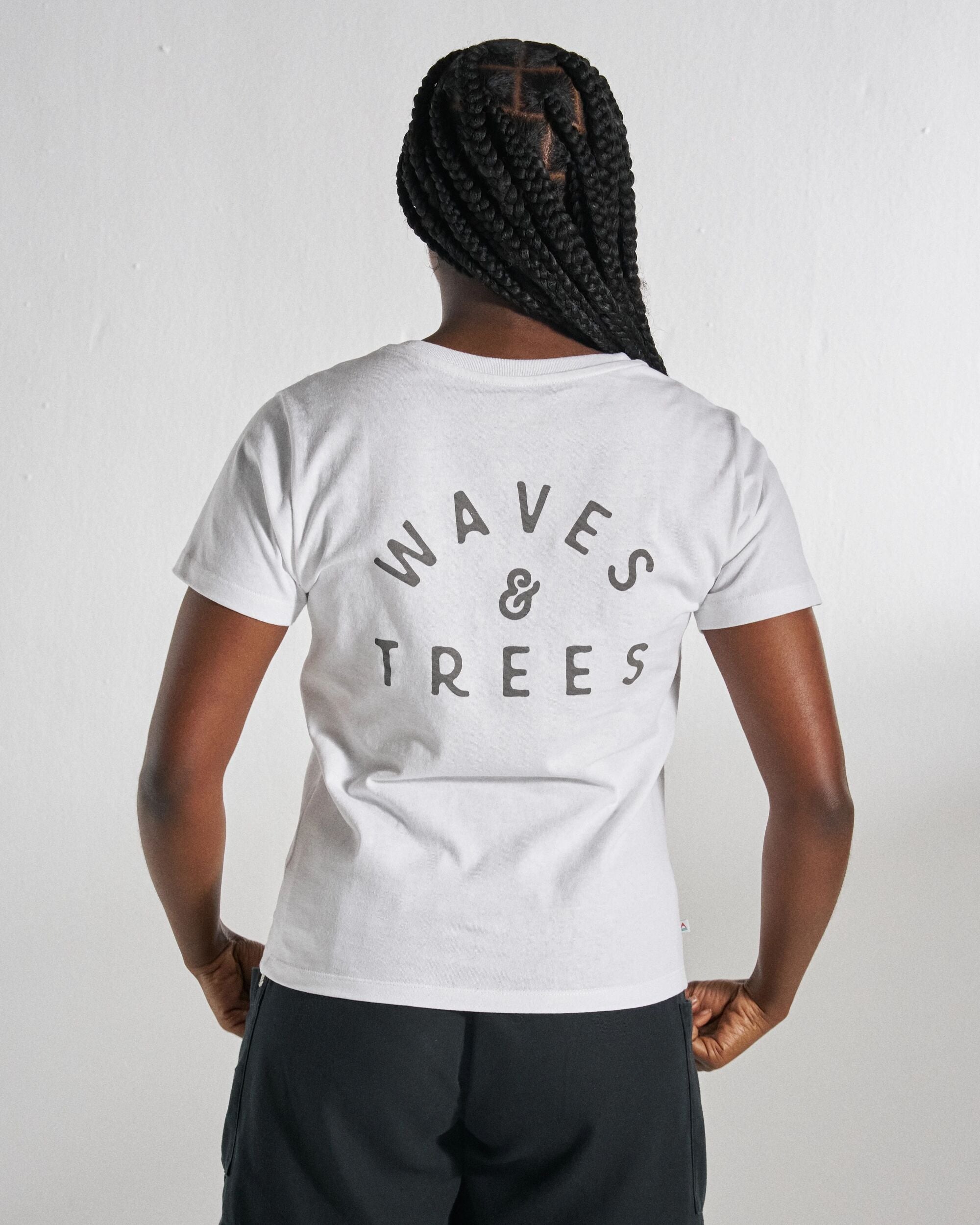 Penida T-Shirt - White - Studio Model