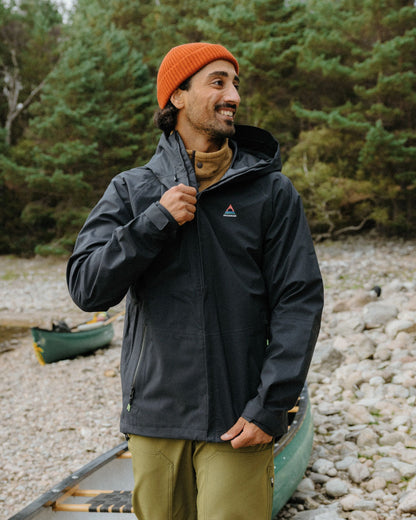 Five Season Waterproof Jacket - Black - Lifestyle