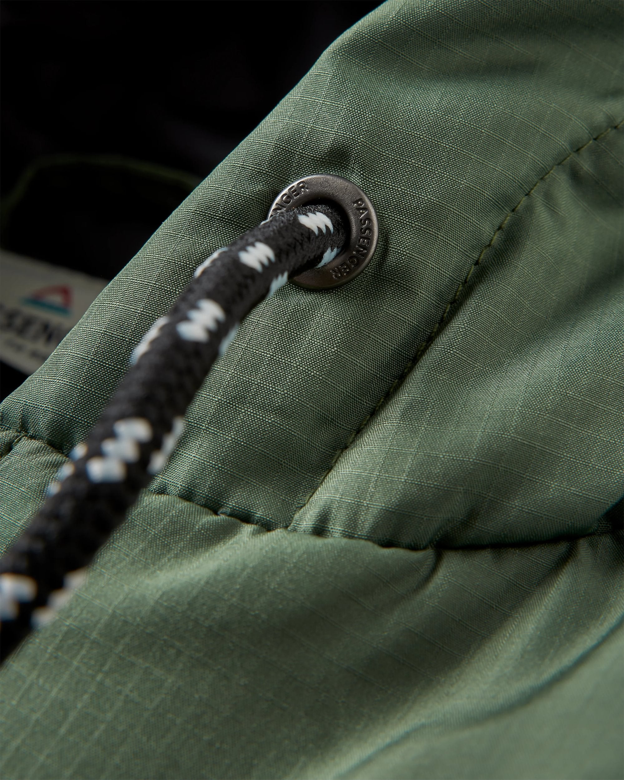 Dylan Recycled Insulated Full Zip Jacket - Wild Green - Flatlay