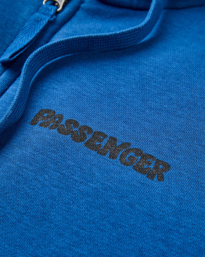 Reflect Full Zip Hoodie - Blue Navy - Flatlay