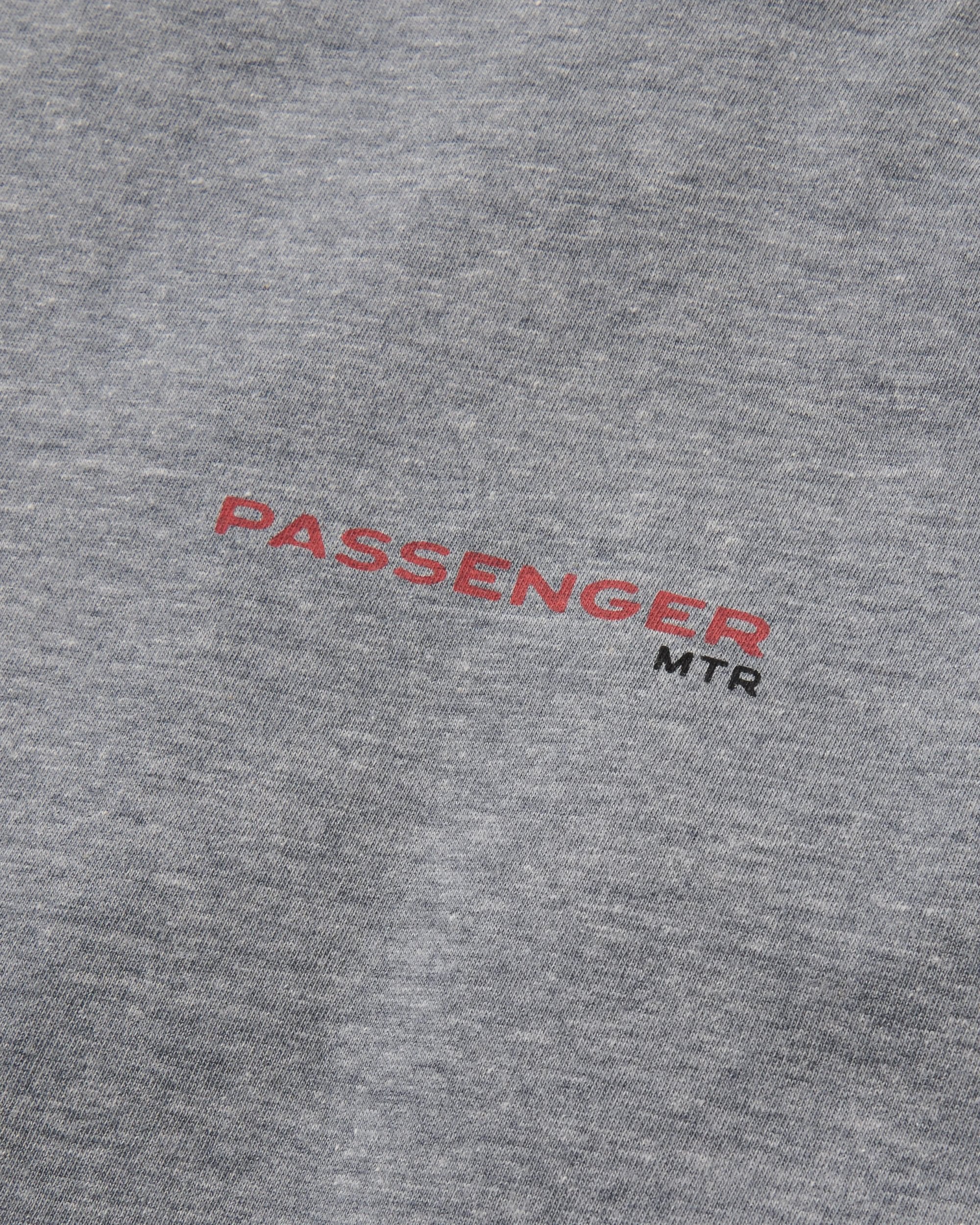 Horizons T-Shirt - Grey Marl - Flatlay