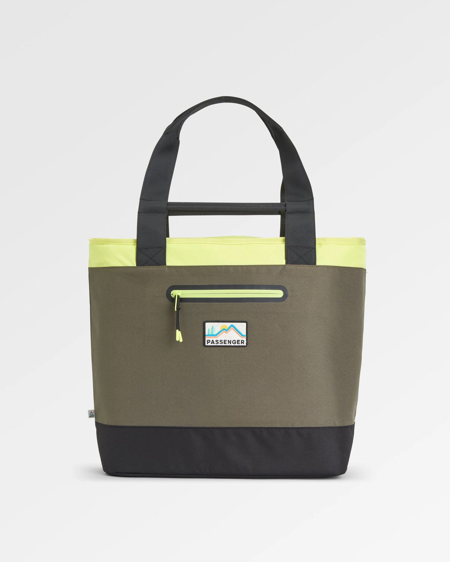 Tote Recycled Cooler Bag - Khaki Multi