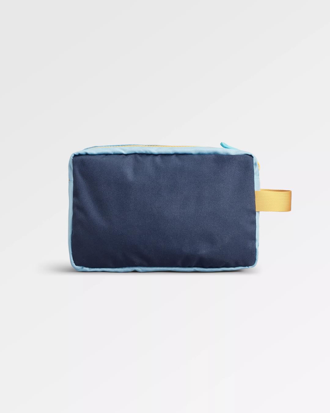 Travel Recycled Wash Kit - Navy/Blue - Flatlay