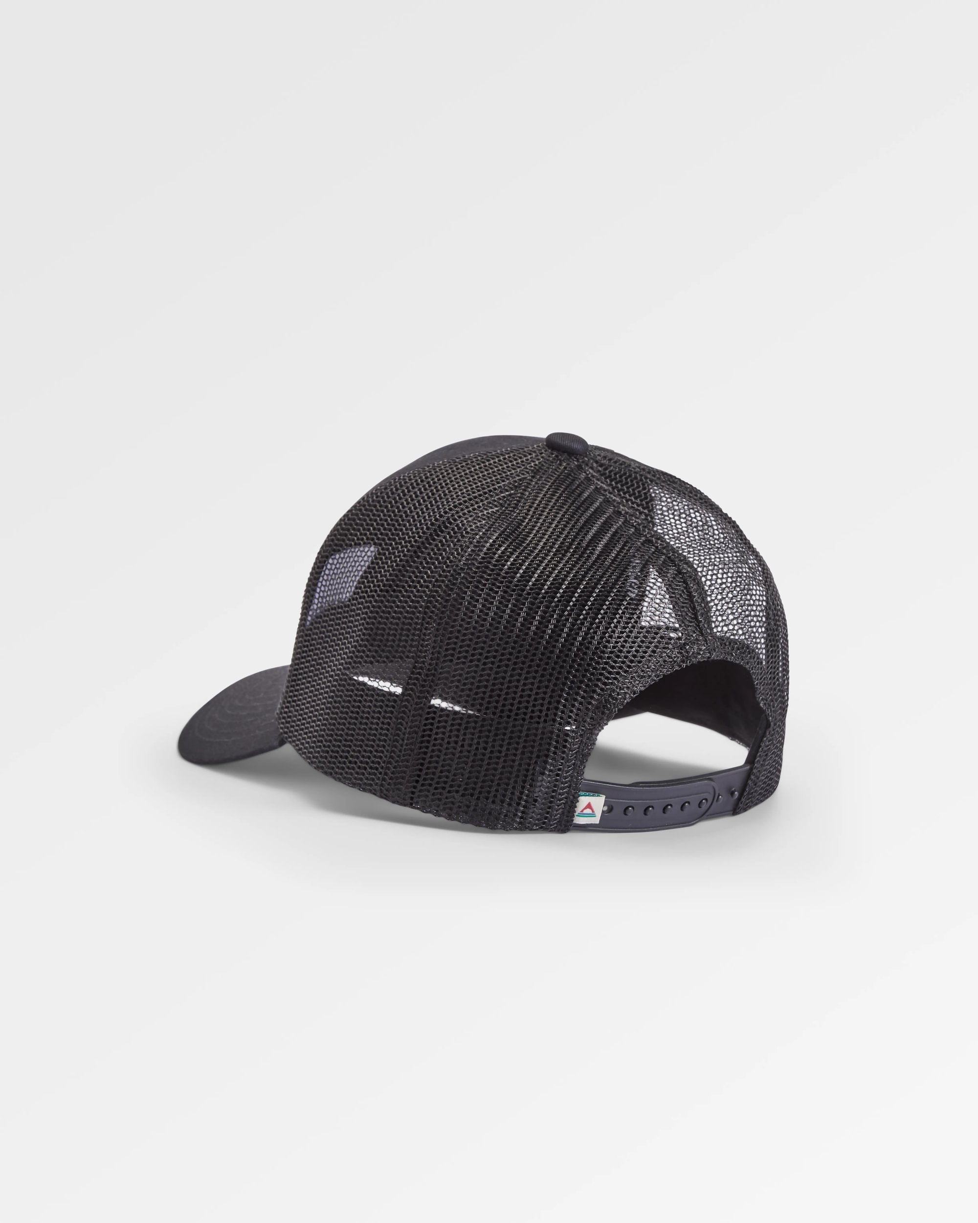 Elements Core Trucker - Triangle Patch - Black - Flatlay