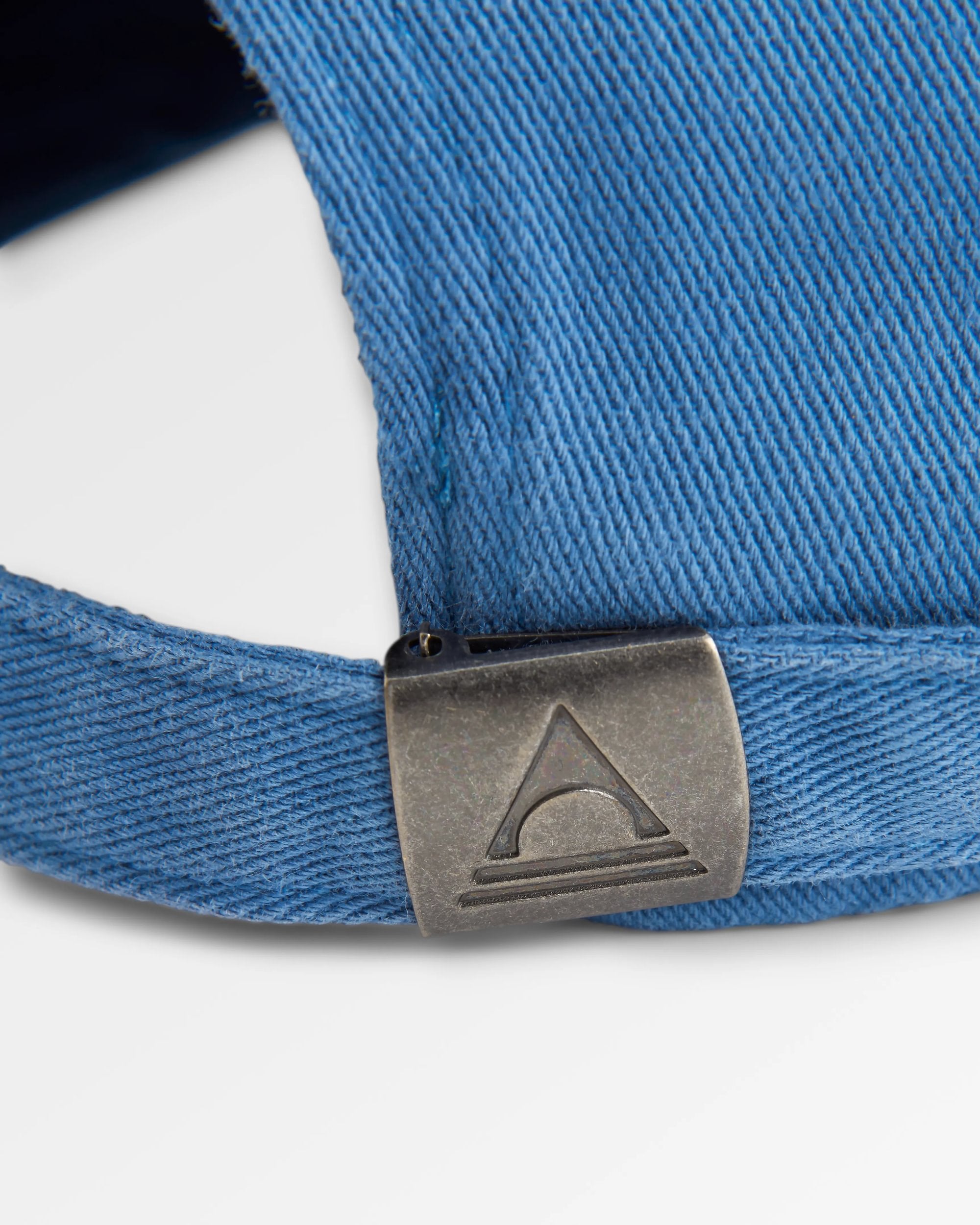 Seekers Recycled Cotton Low Profile Cap - Moonlight Blue - Flatlay