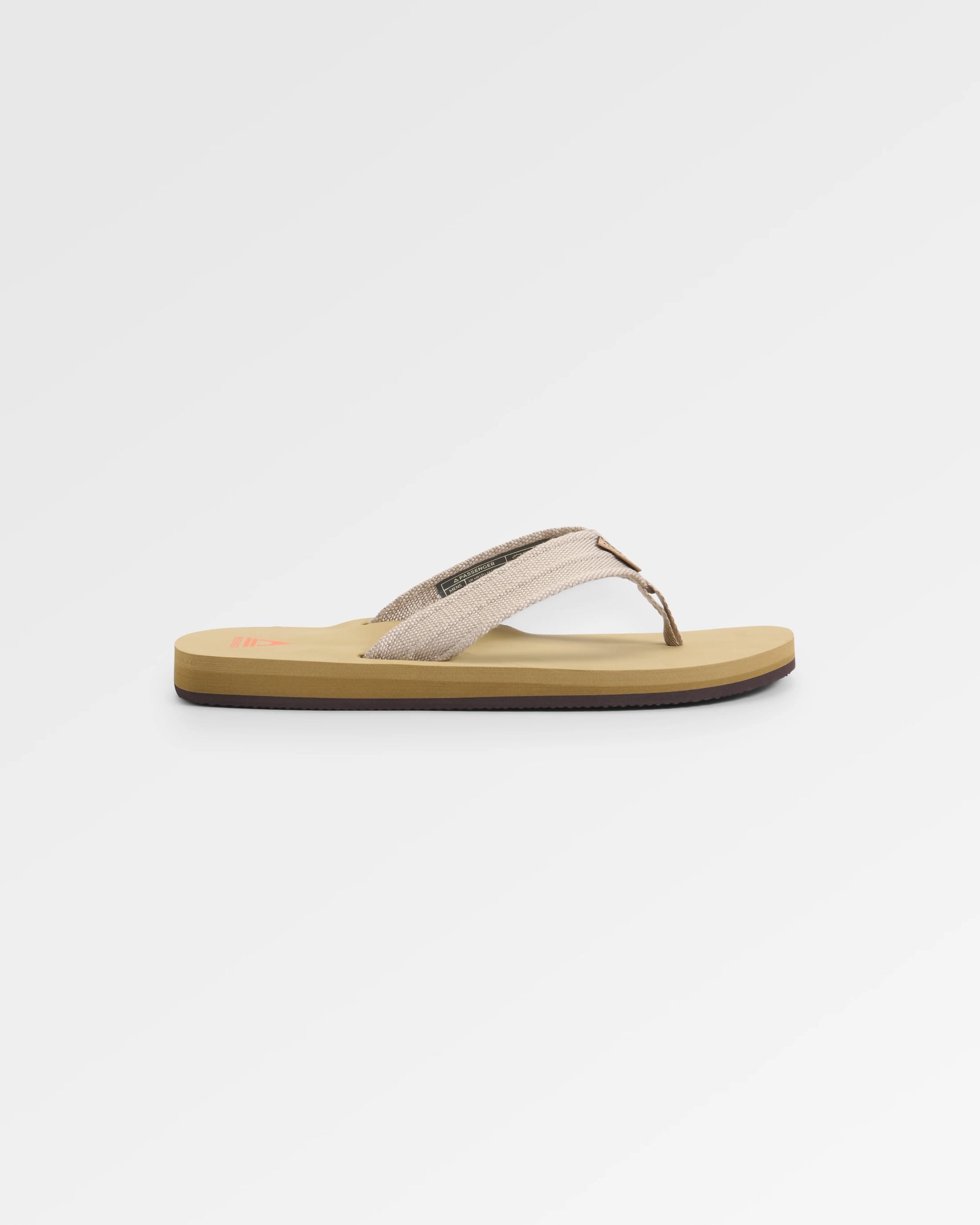 Santos Flip Flop 2.0 - Taupe - Flatlay